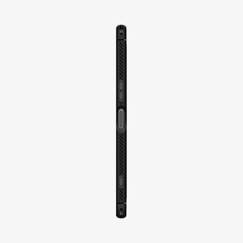 ACS02841 - Sony Xperia 1 III Case Rugged Armor in matte black showing the back